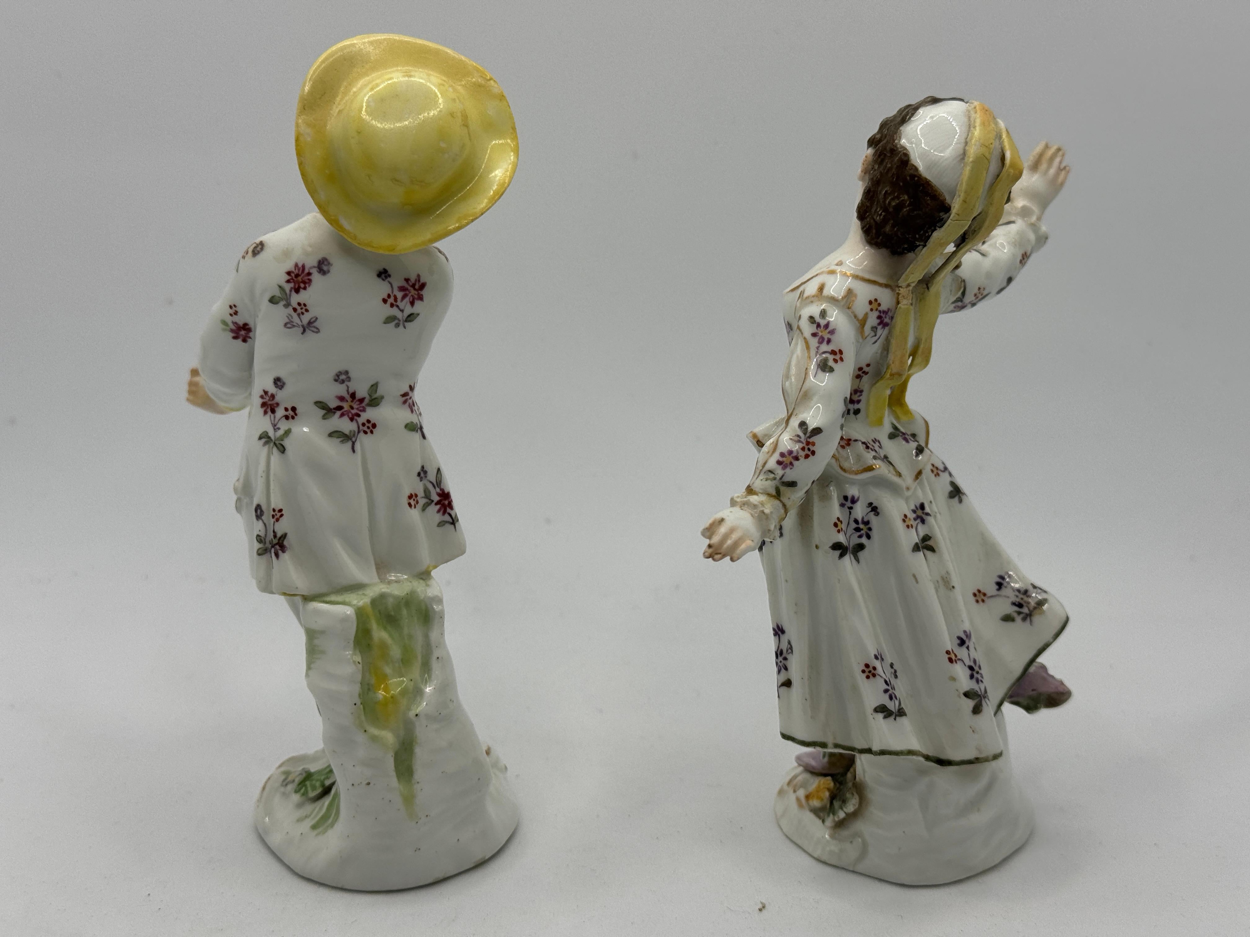 Figure di Meissen del XVIII secolo 