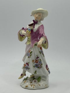18th Century Meissen Figurine of a Lady