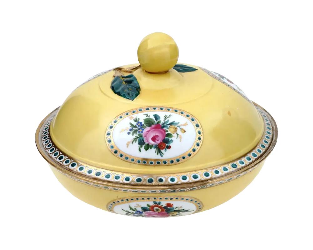 18th Century Meissen Marcolini Candy Bowl For Ottoman Market For Sale