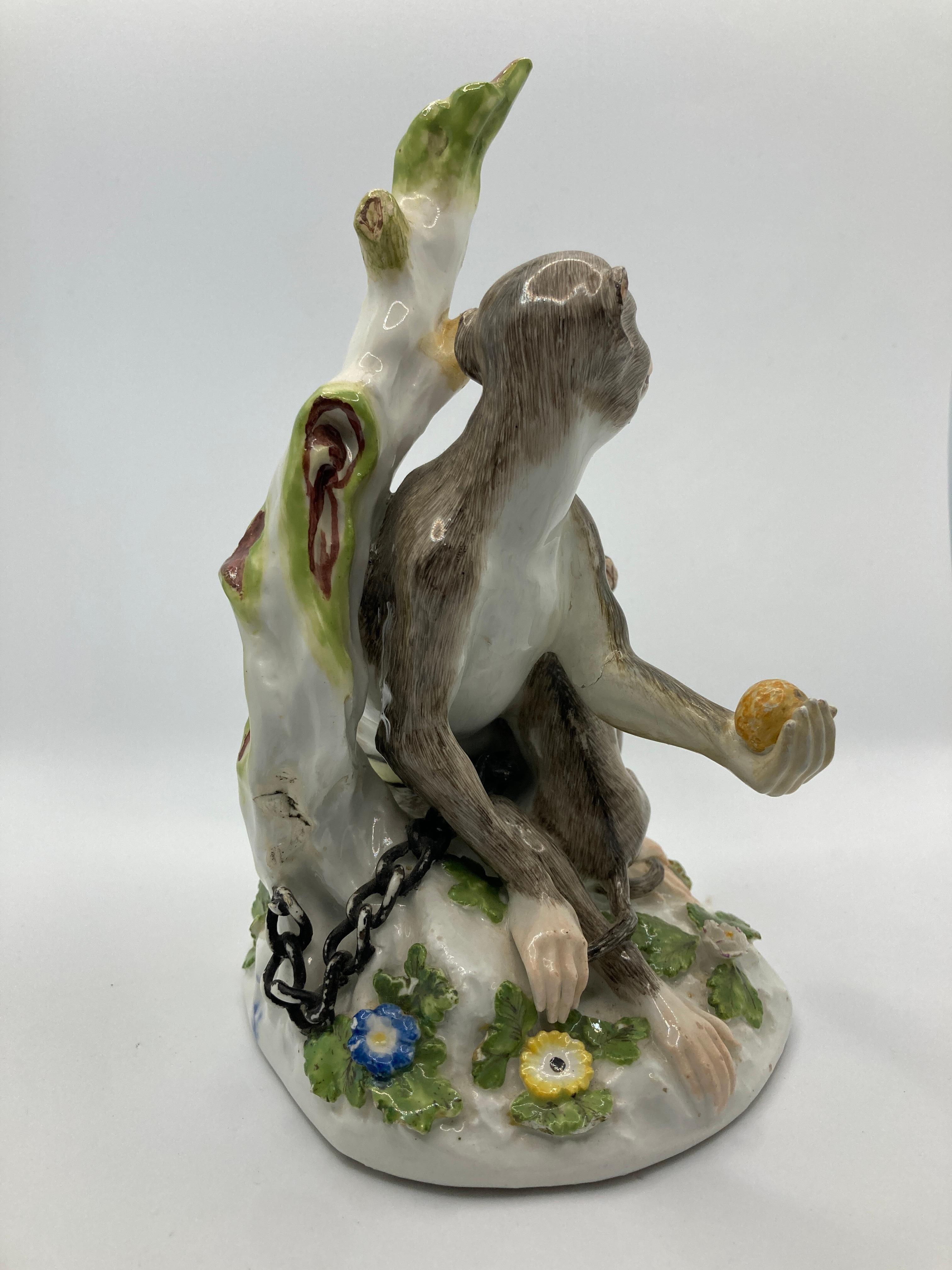 Figure en porcelaine de Meissen du XVIIIe siècle, 