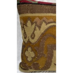 18th Century Metallic Tapestry Pillow