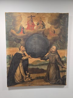 18th Century Mexican Colonial Painting, Novohispanic Baroque School