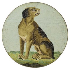Antique 18th Century Micromosaic Plaque, possibly by G. Raffaelli, c. 1780