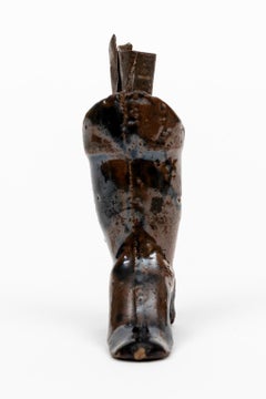 18th Century Military Boot Form Quill Pen Holder