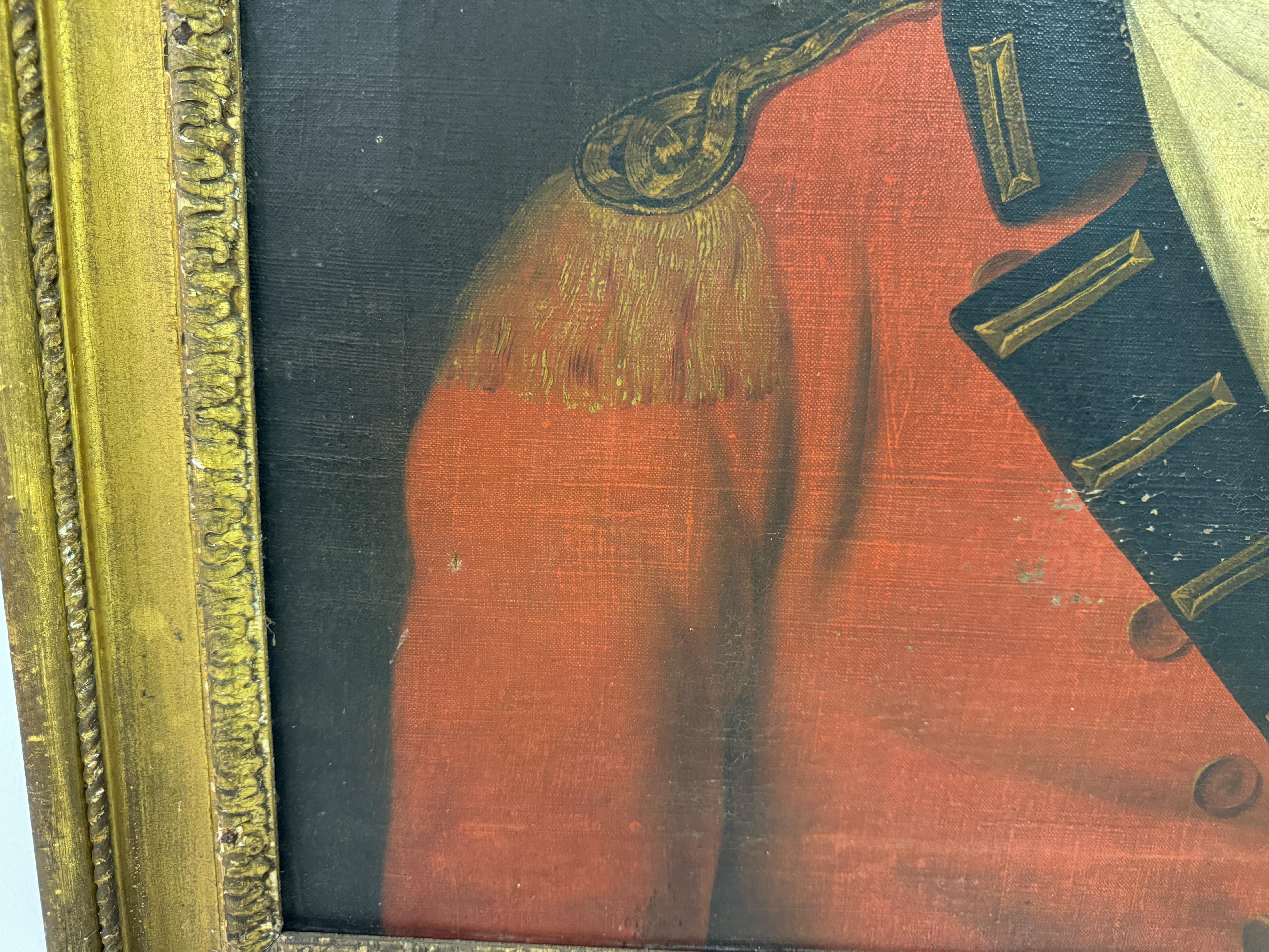 Portrait militaire du XVIIIe siècle du colonel William Flint 1731-1795 en vente 3