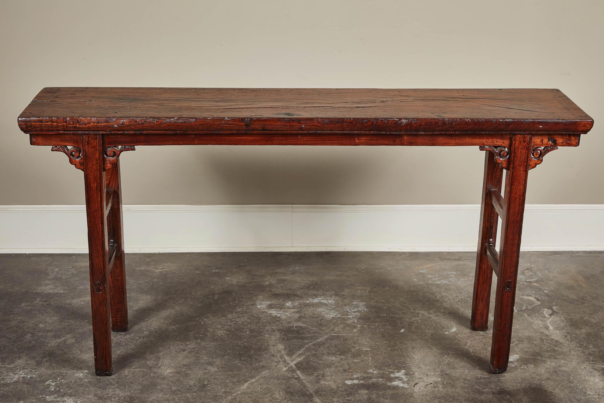 Chinese 18th Century Ming Style Altar Table For Sale