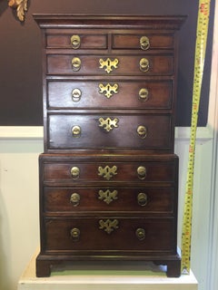 18th Century Miniature Chest on Chest