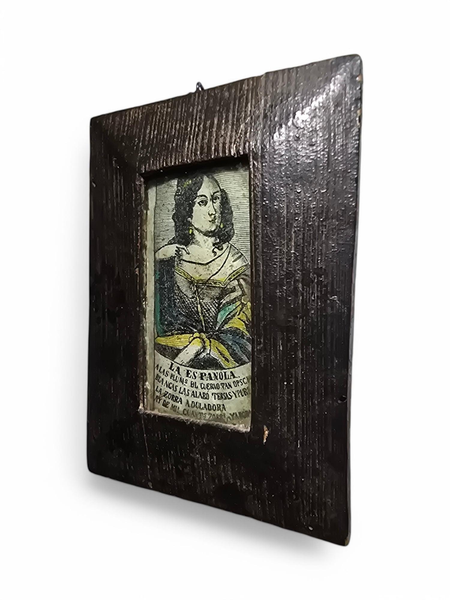 Grabado en miniatura del siglo XVIII - Madrid, 1758 en venta 2