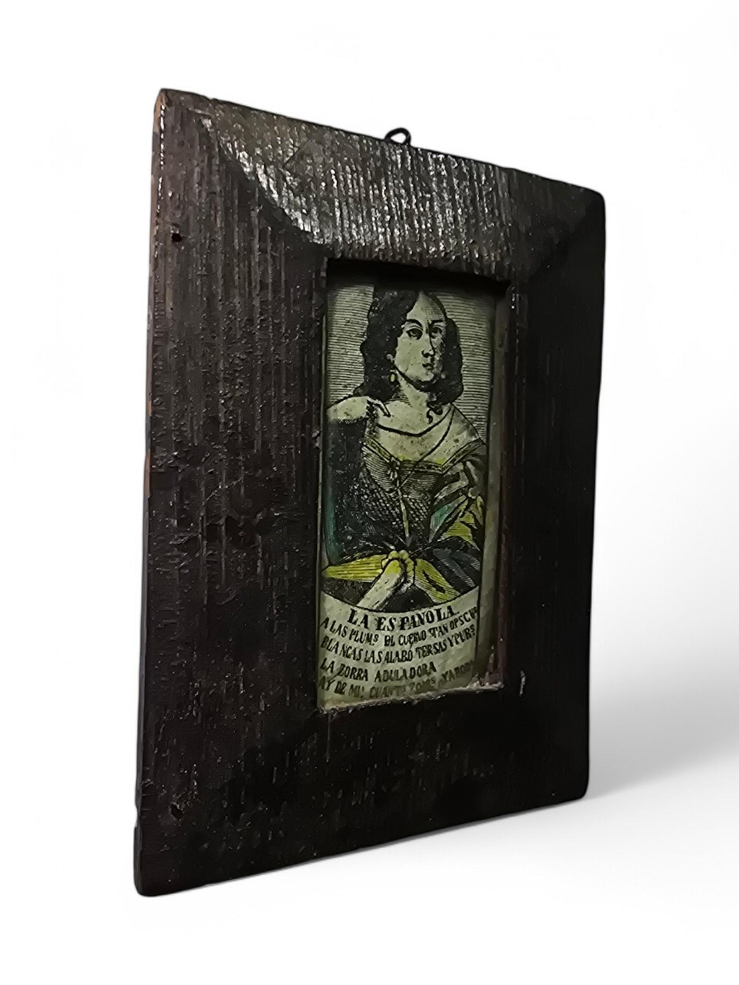 Grabado en miniatura del siglo XVIII - Madrid, 1758 en venta 3