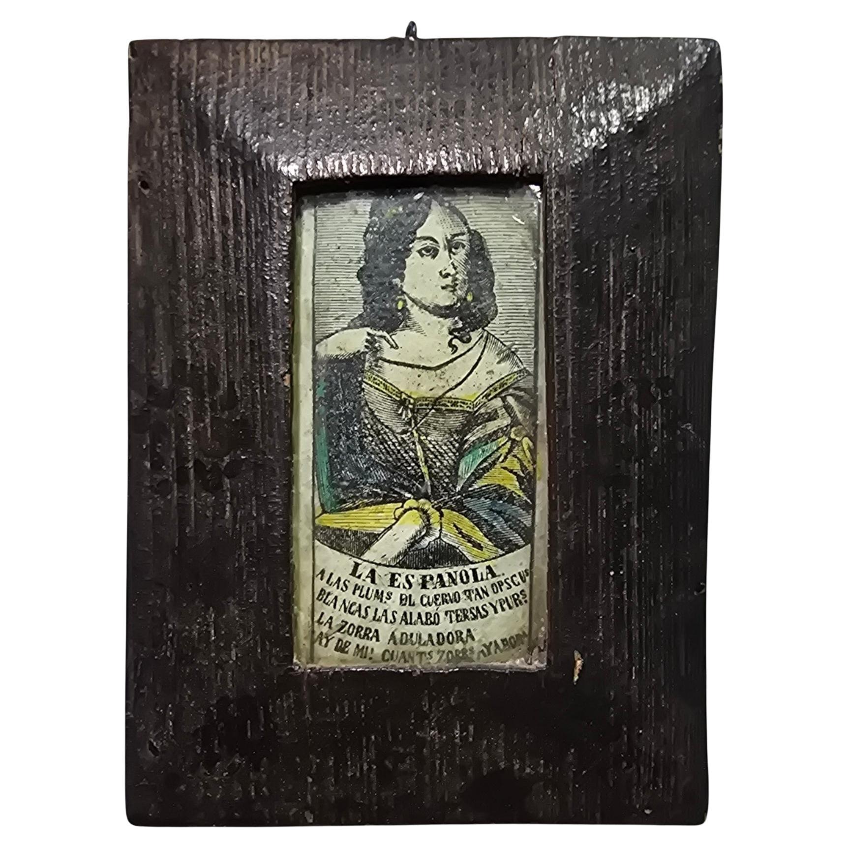Grabado en miniatura del siglo XVIII - Madrid, 1758 en venta