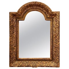 18th Century Mirror, Glass Replaced