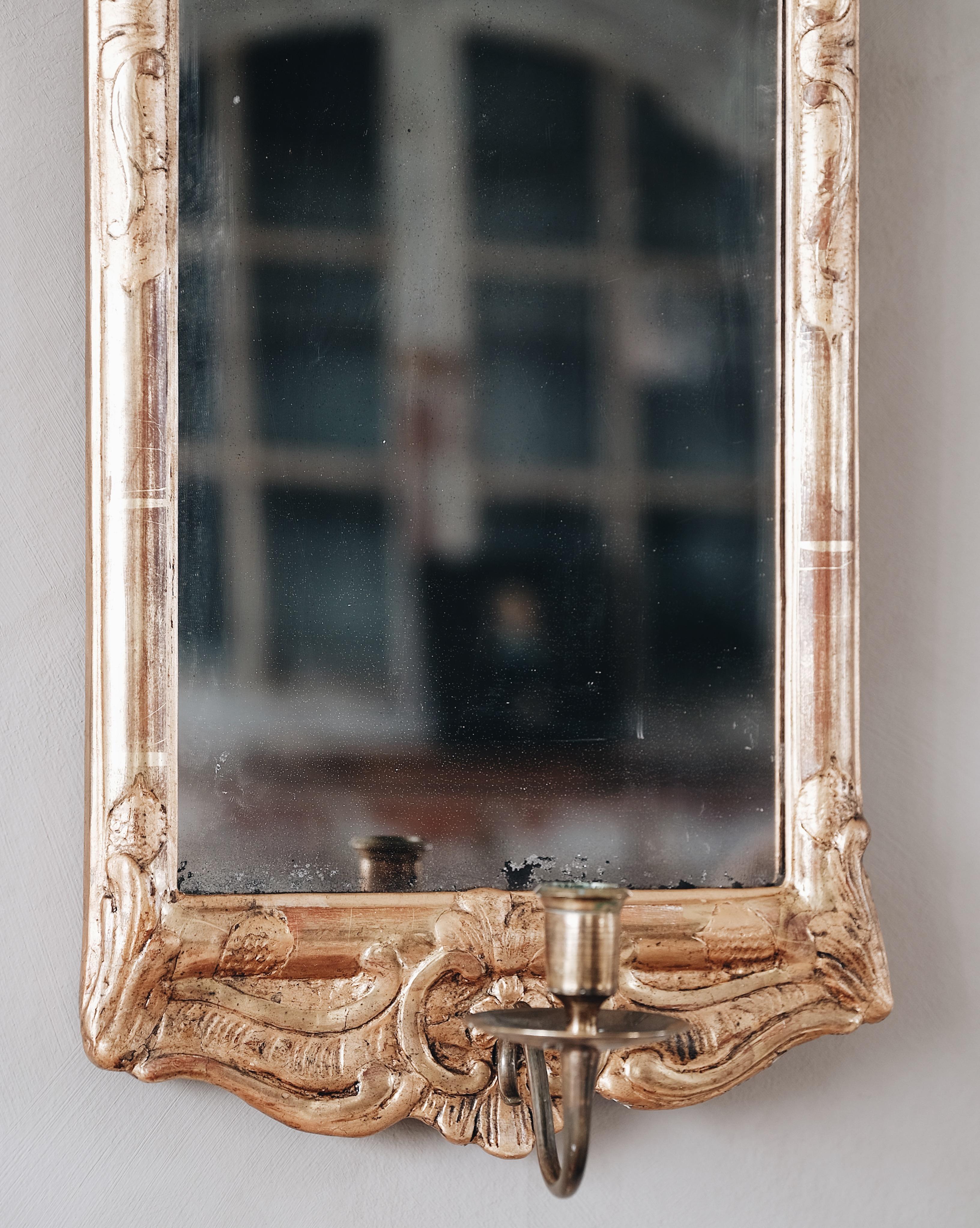Rococo 18th Century Mirror Sconces