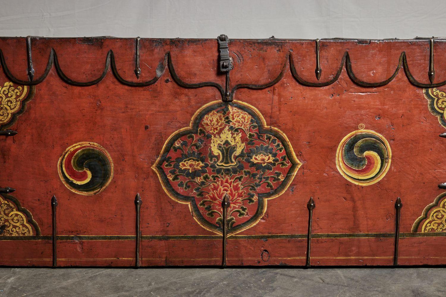 18th Century Monastery Trunk For Sale 1