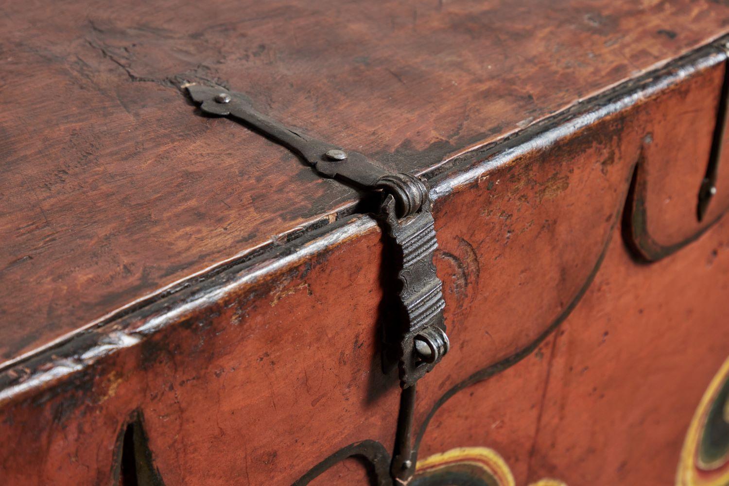 18th Century Monastery Trunk For Sale 2