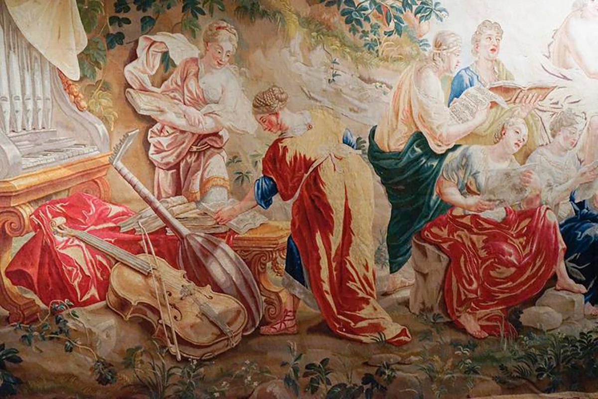 Belge Tapisserie monumentale ancienne du XVIIIe siècle - 