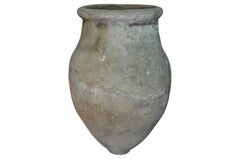 18th Century Monumental Spanish Olive Oil Jar