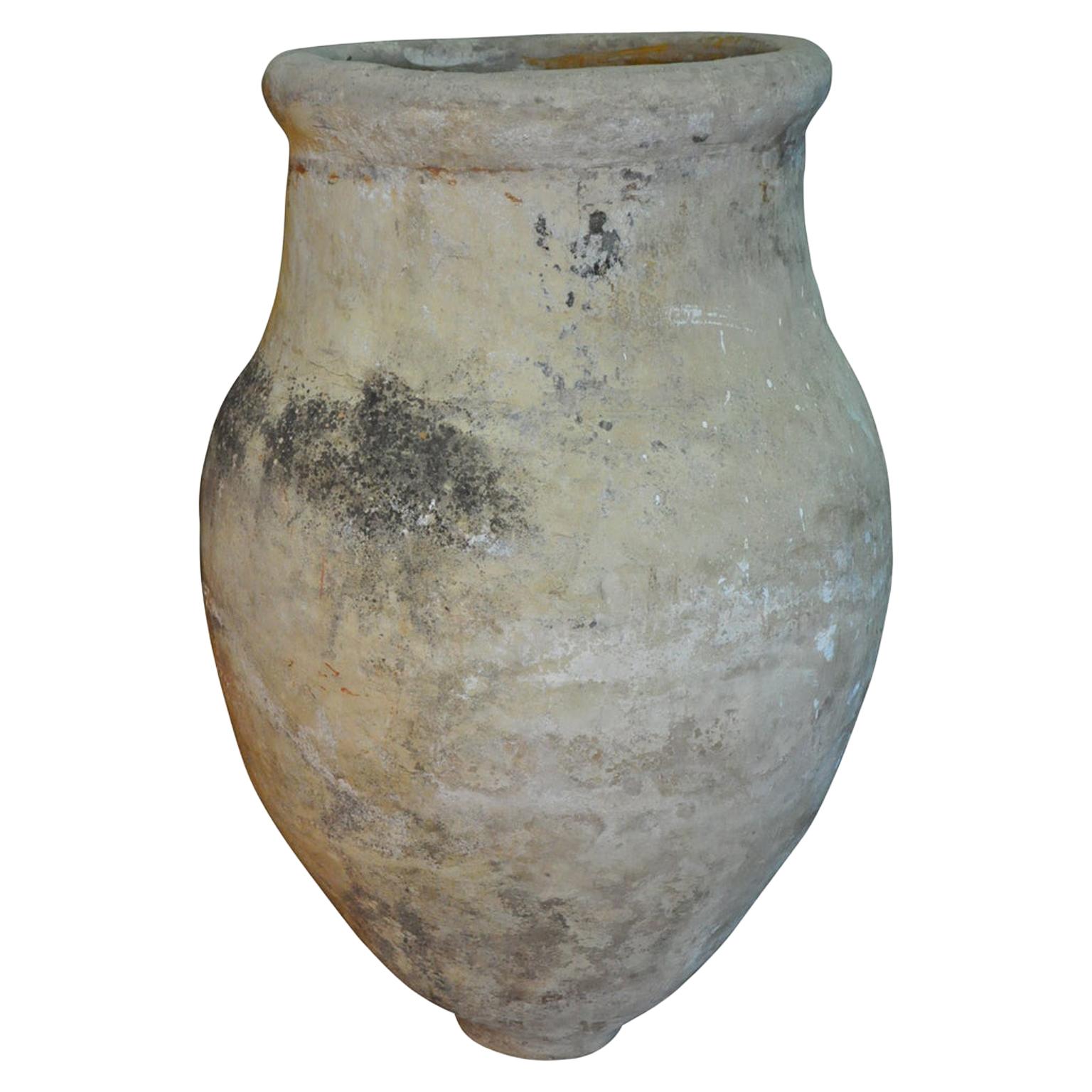 18th Century Monumental Spanish Olive Oil Jar For Sale