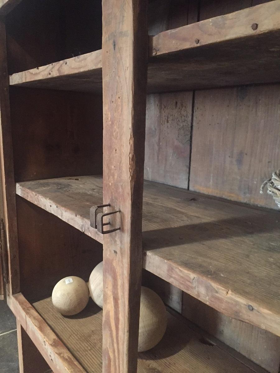 Softwood 18th Century Mountain Kitchen Cupboard For Sale