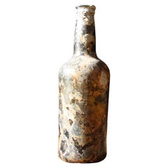 18th Century Mouth Blown Ship Wreck Wine Bottle Maritime Naval