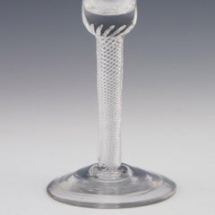 Air Twist Wine Glass c1750