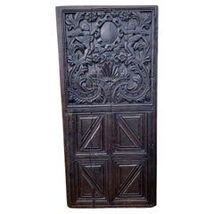 18th Century Museum Quality French Renaissance Hand Carved Door