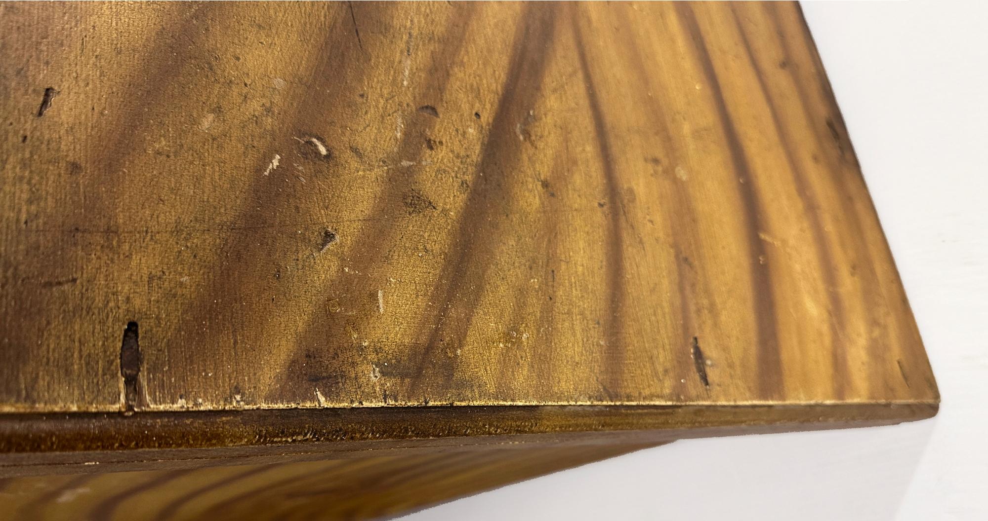18th Century, Nantucket Origin, Coffin Family Stand-Up Blanket Chest 2