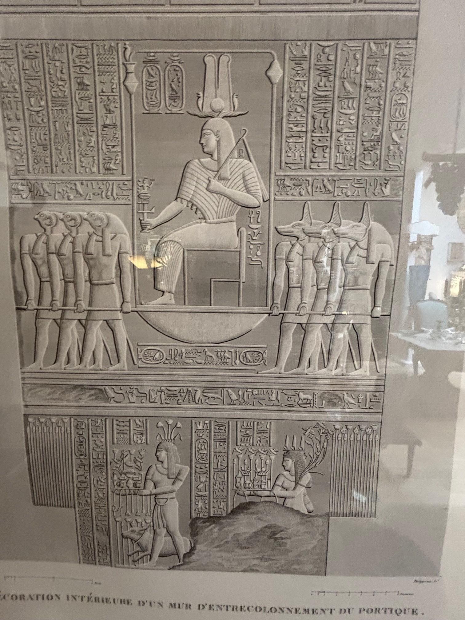 Grabados egipcios napoleónicos del siglo XVIII Francés en venta