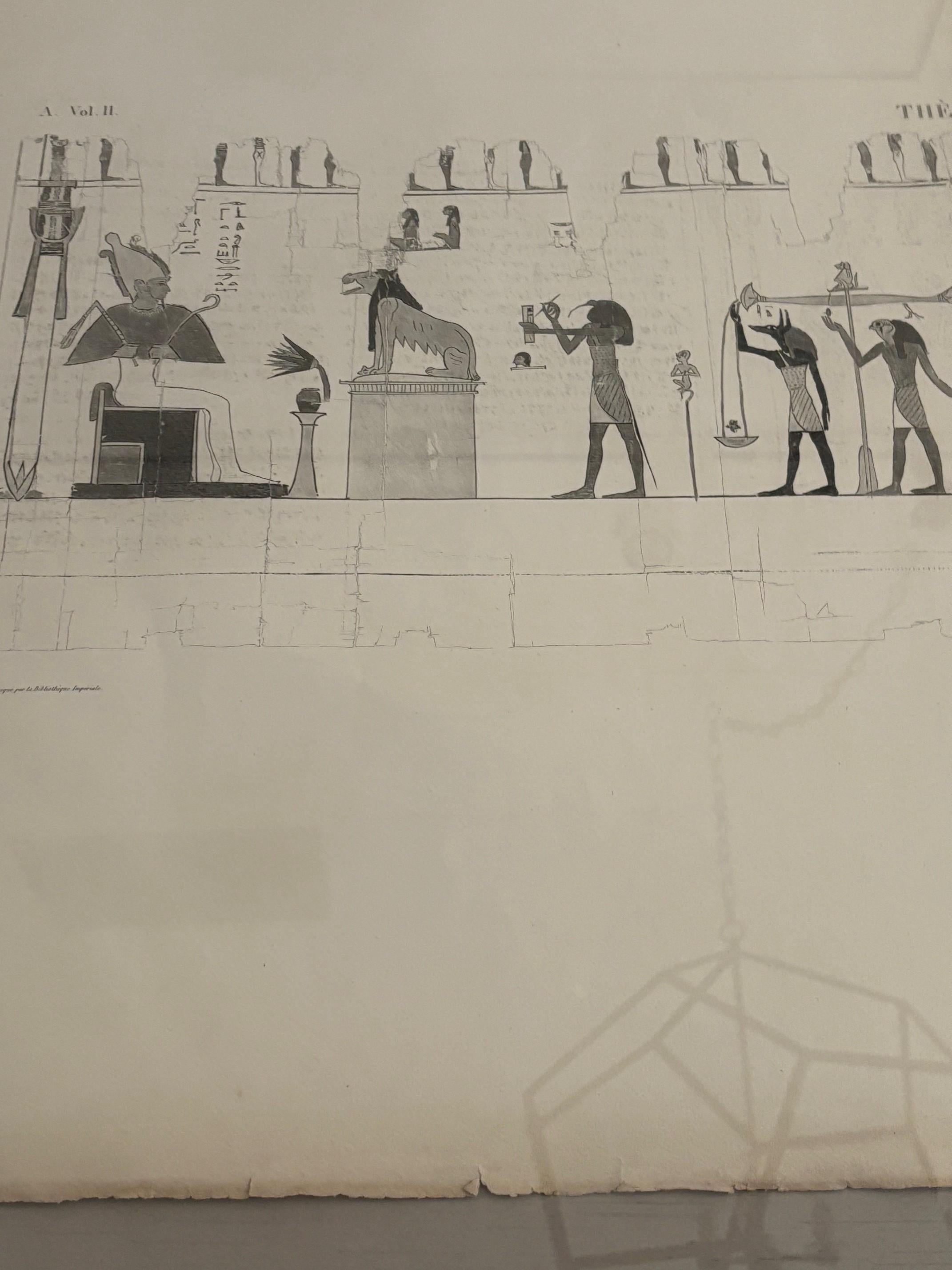 Grabados egipcios napoleónicos del siglo XVIII en venta 6