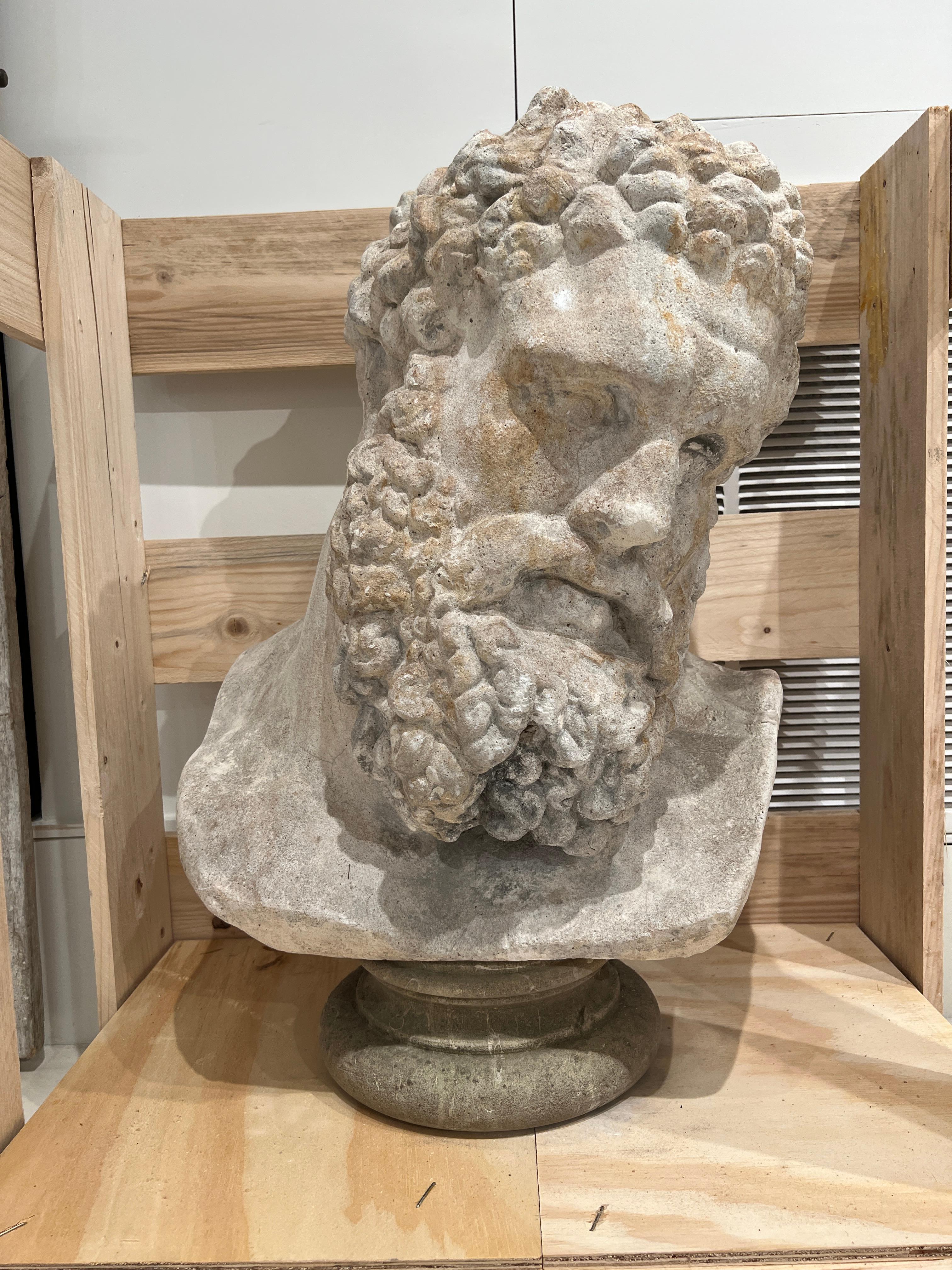 18th Century and Earlier 18th Century Napoli Bust of Hercules