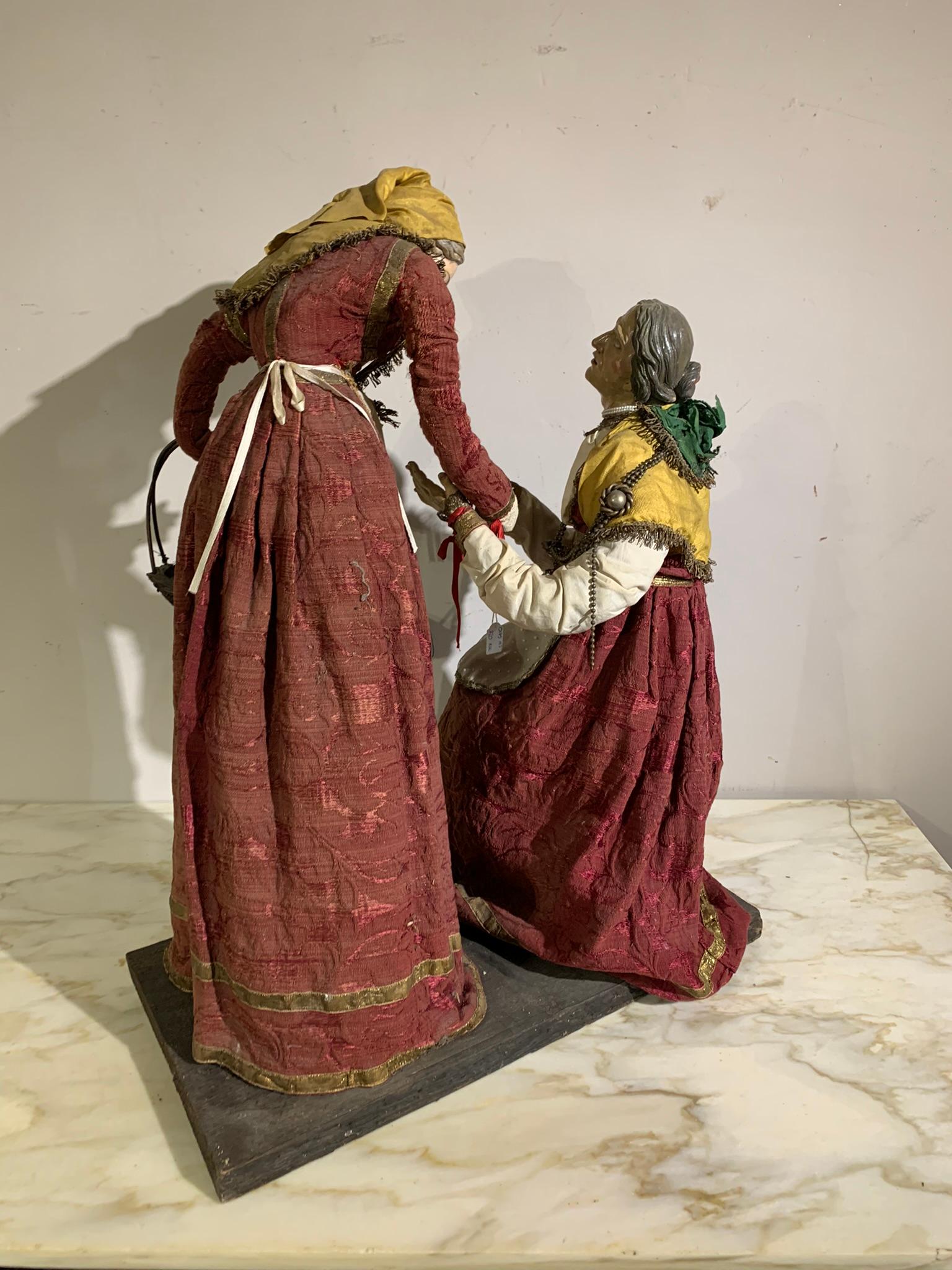 18th Century, Napolitan Nativity Sculptures For Sale 3
