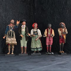 18th Century Neapolitan Crib Figure Collection