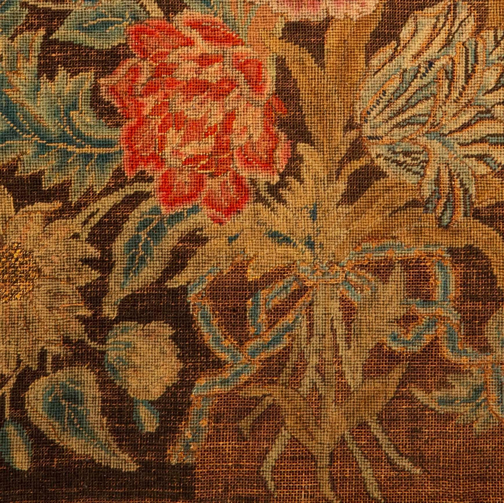 English 18th Century Needlework Picture For Sale
