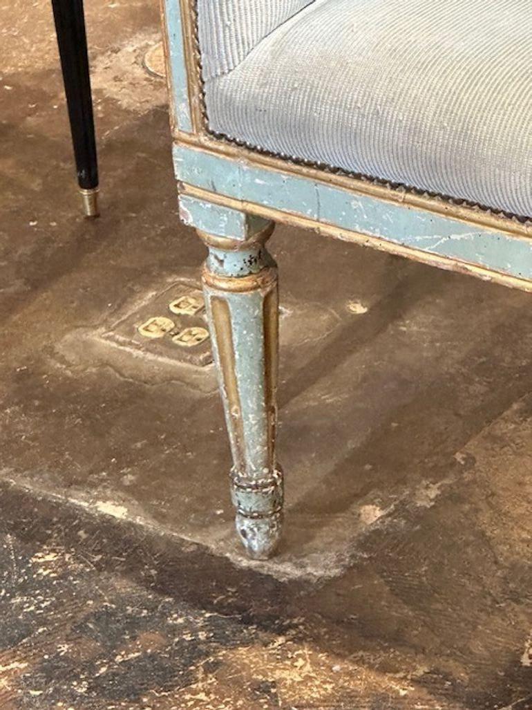 18th Century Neo-Classical Settee from Tuscany In Good Condition For Sale In Dallas, TX