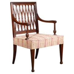 Antique 18th Century Neoclassical Armchair