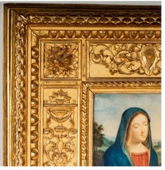 18th Century Neoclassical Carved and Gilded Frame