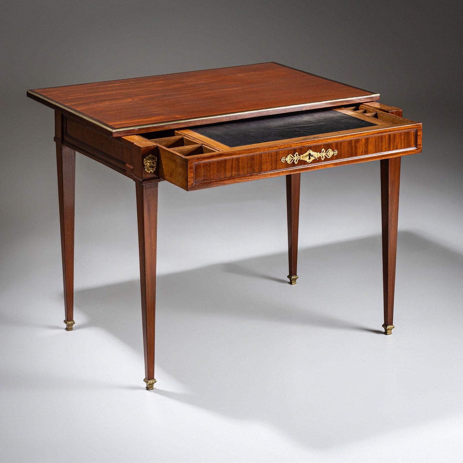 Bronze 18th Century Neoclassical Desk, Austria For Sale
