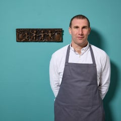 18th Century Neoclassical Hand Carved Oak Panel