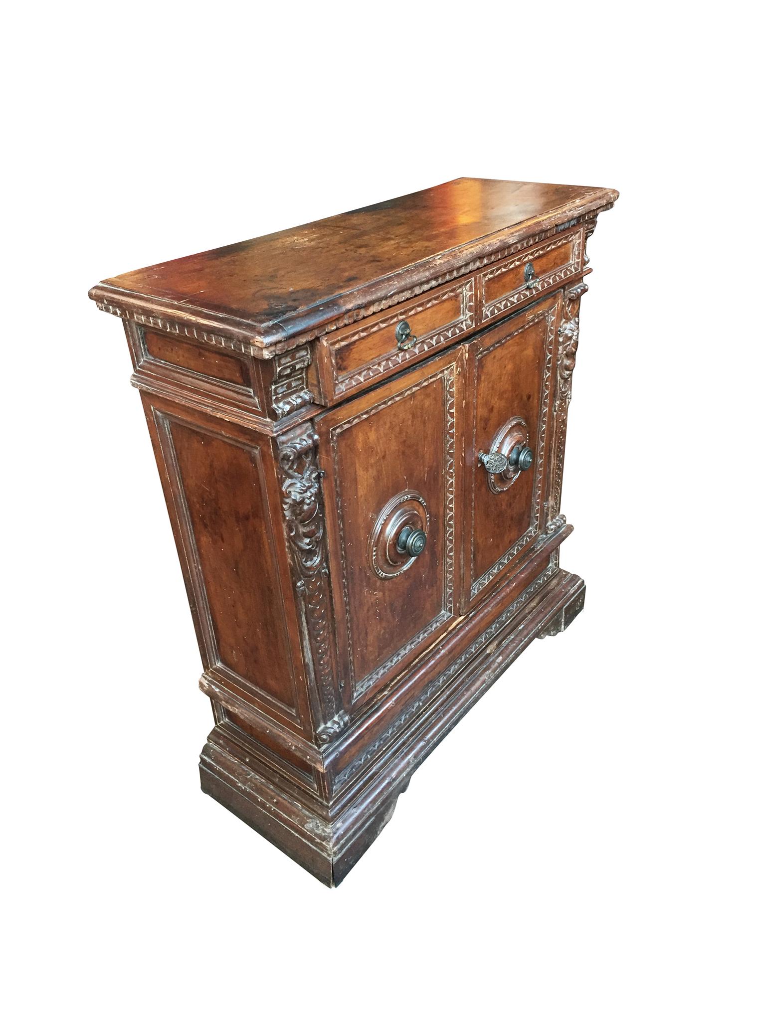 18th Century and Earlier 18th Century Neoclassical Italian Cabinet