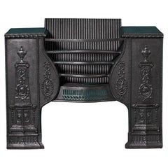 18th Century Neoclassical Style Hourglass Hob Grate