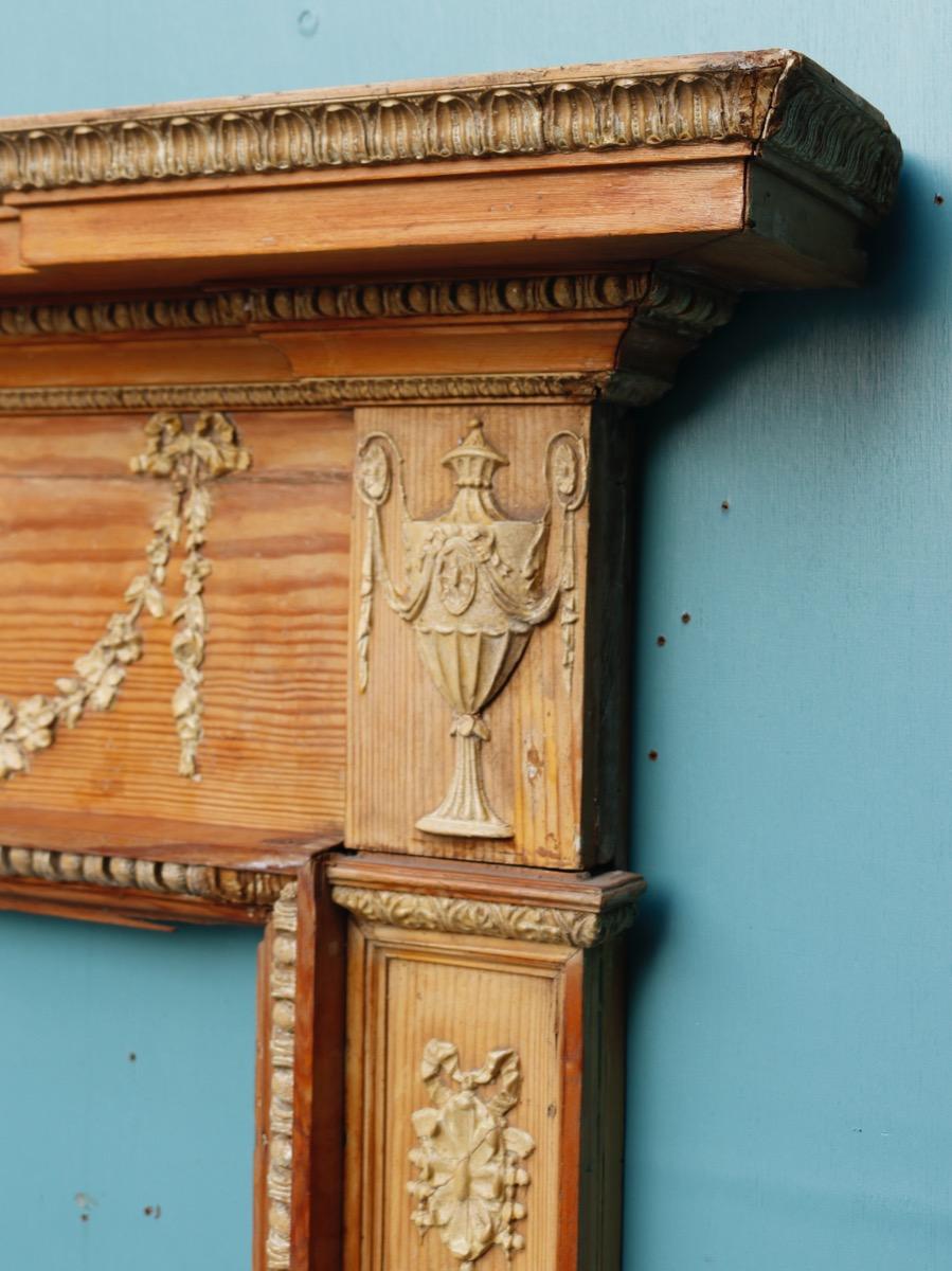 18th Century Neoclassical Style Mantel 1