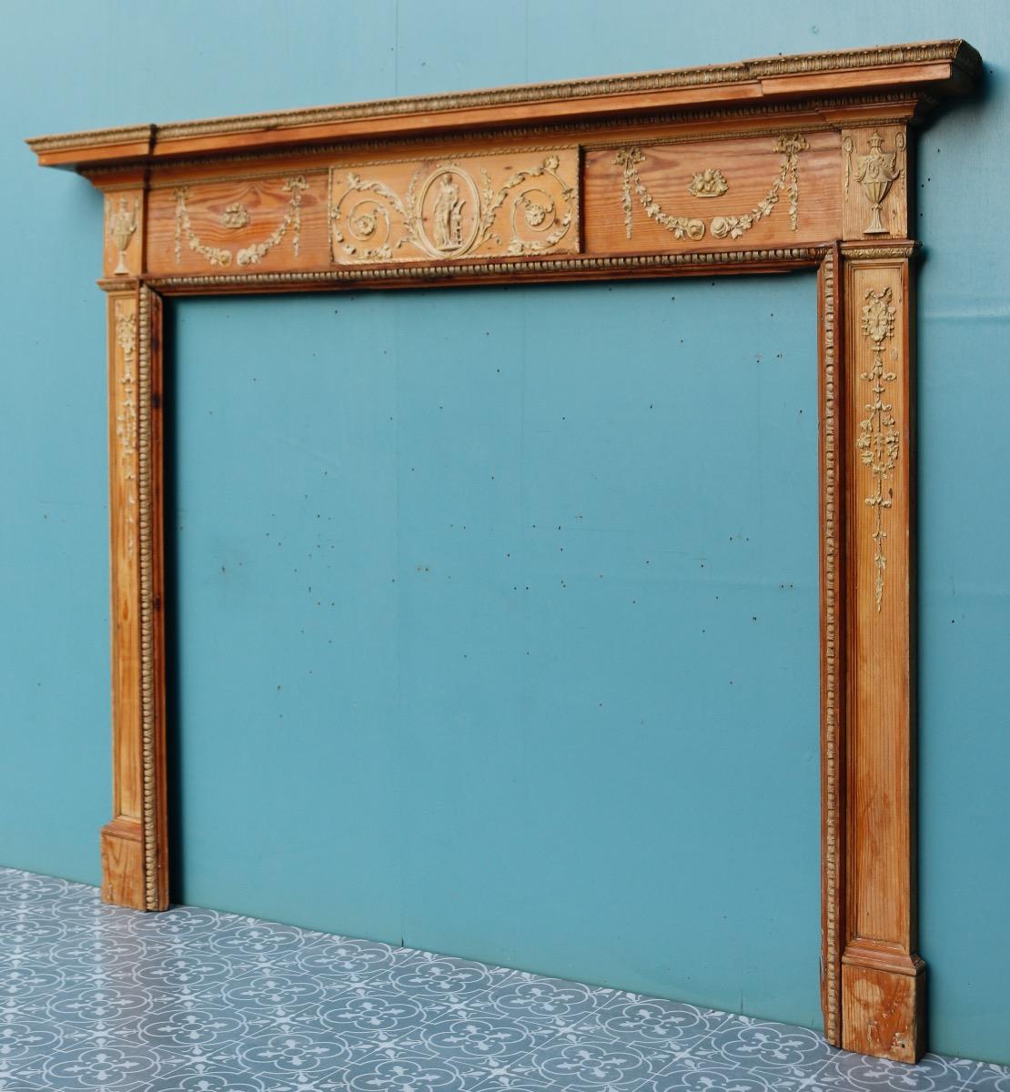 18th Century Neoclassical Style Mantel 2