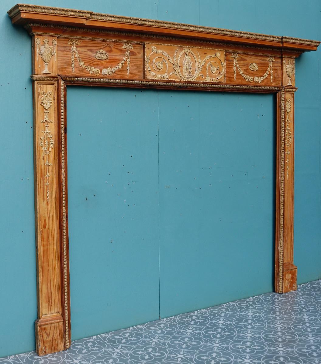 18th Century Neoclassical Style Mantel 3