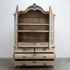 18th Century Netherlands Buffet China Cabinet