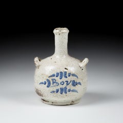 18th Century Nevers Delft Boy Carafe