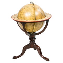 18th Century New British Terrestrial Globe by W&S Jones, dated to 1800