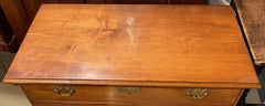 18th Century New England Chippendale Chest of Drawers in Maple and Tiger Maple
