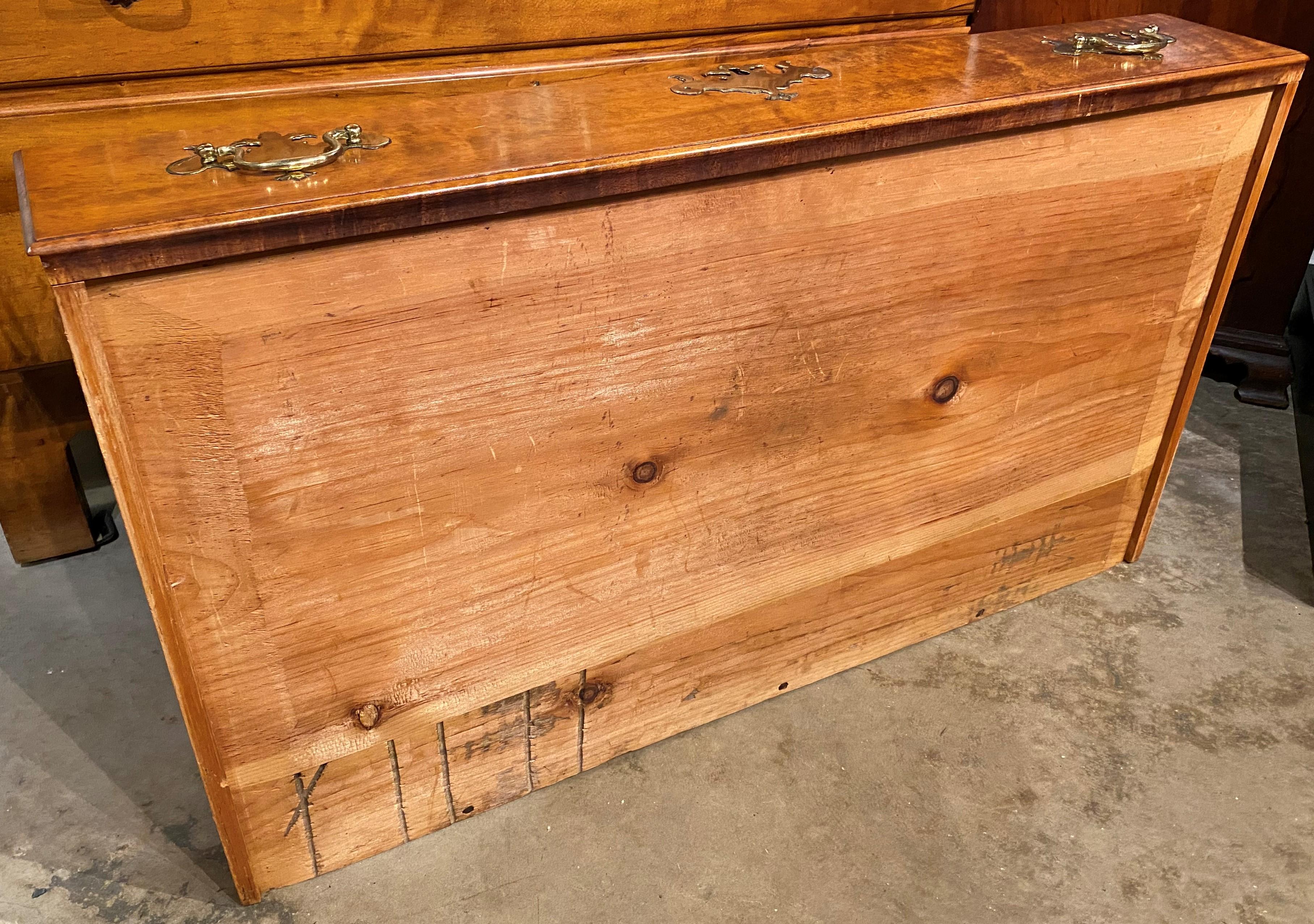 18th Century NH Dunlap School Chippendale Maple Chest on Chest 9