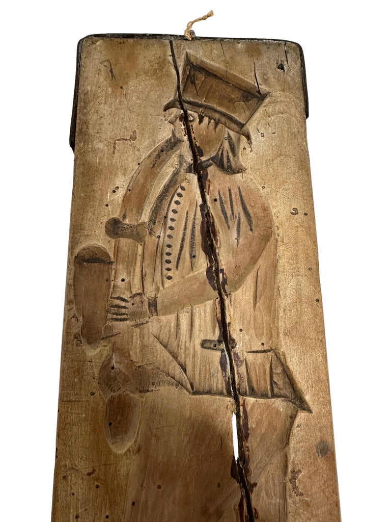 18th Century Noblewoman Man Wooden Gingerbread Cookie Speculaas