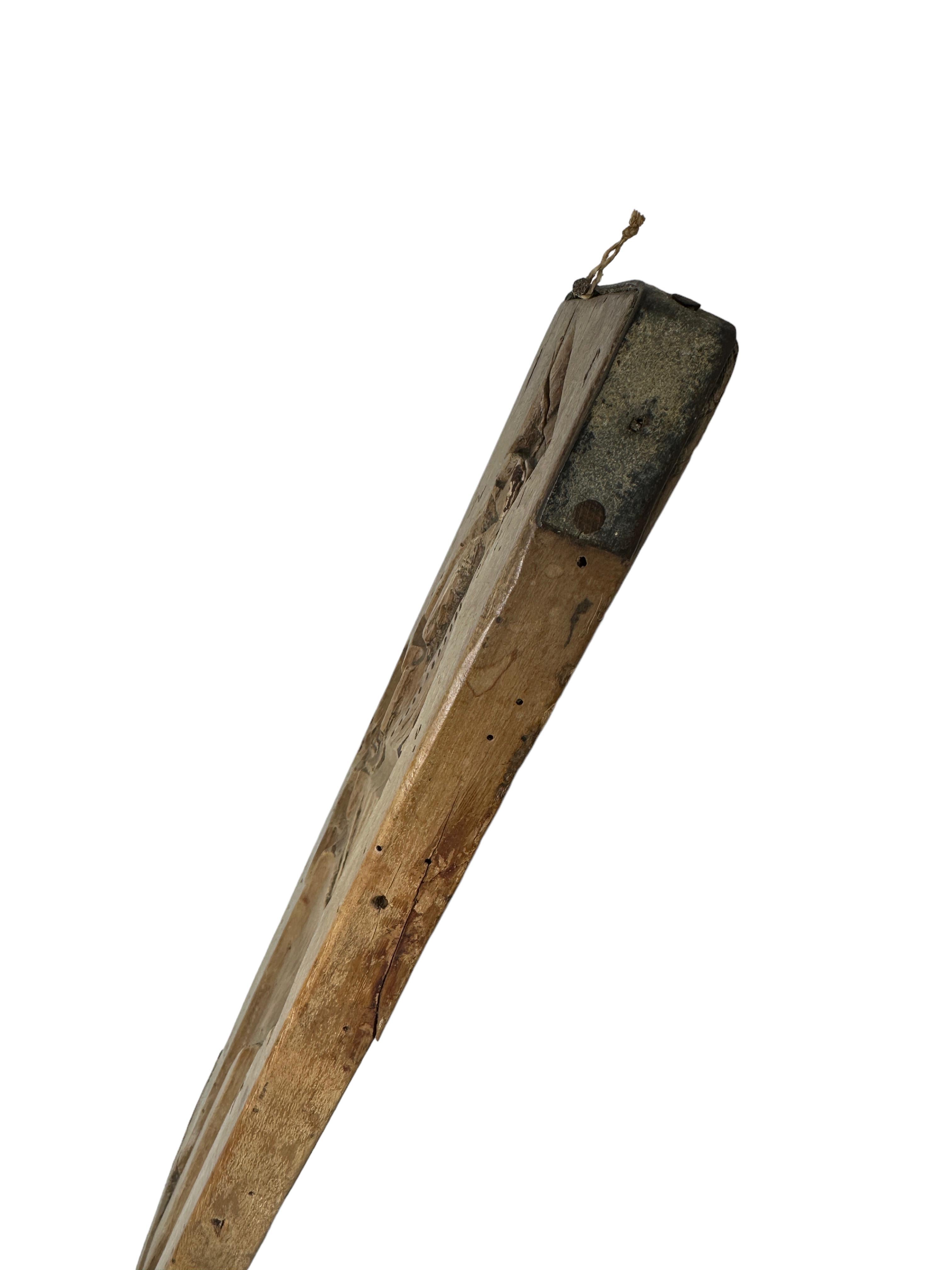 Moule à pain d'épices en bois du XVIIIe siècle pour femme noble et homme Spéculaas Springerle Bon état - En vente à Nuernberg, DE