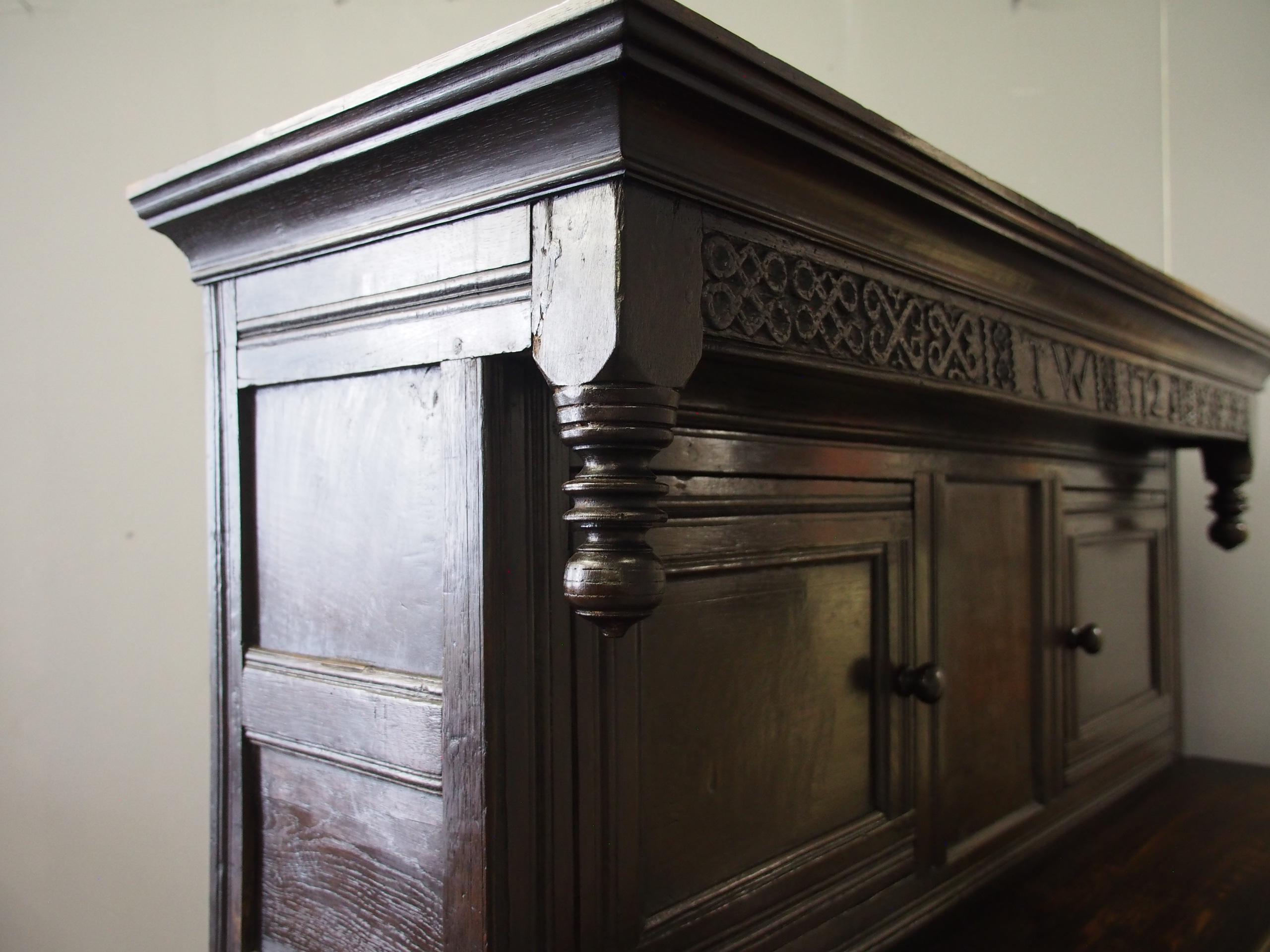 18th Century Northern English Oak Cupboard 7